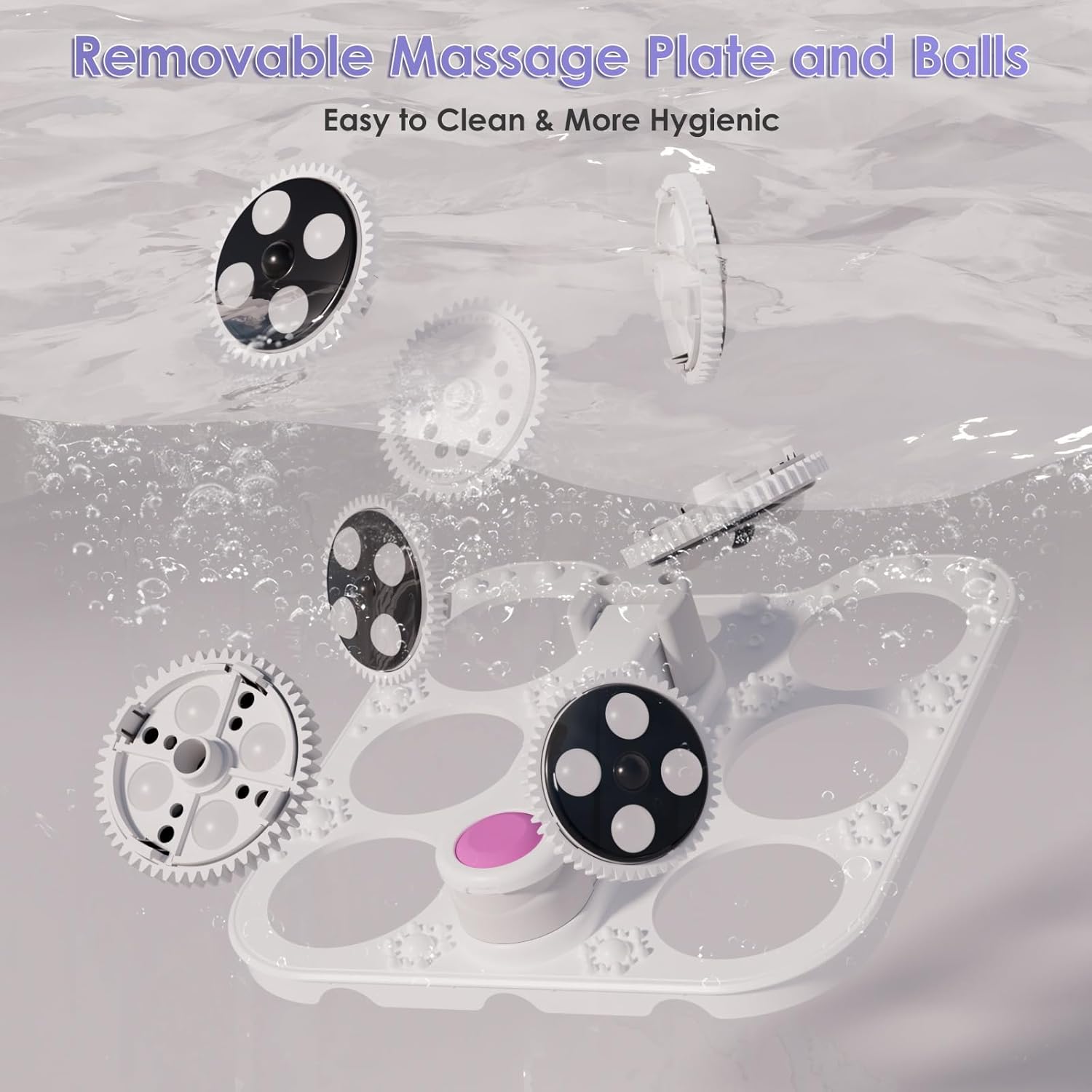 Detalle 2 de Ranjova Collapsible Foot Spa 95–118°F
