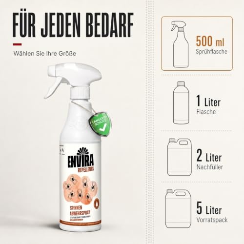 Thumbnail 6 de Envira Spinnenspray 500 ml – hochwirksam gegen Spinnen im Haus