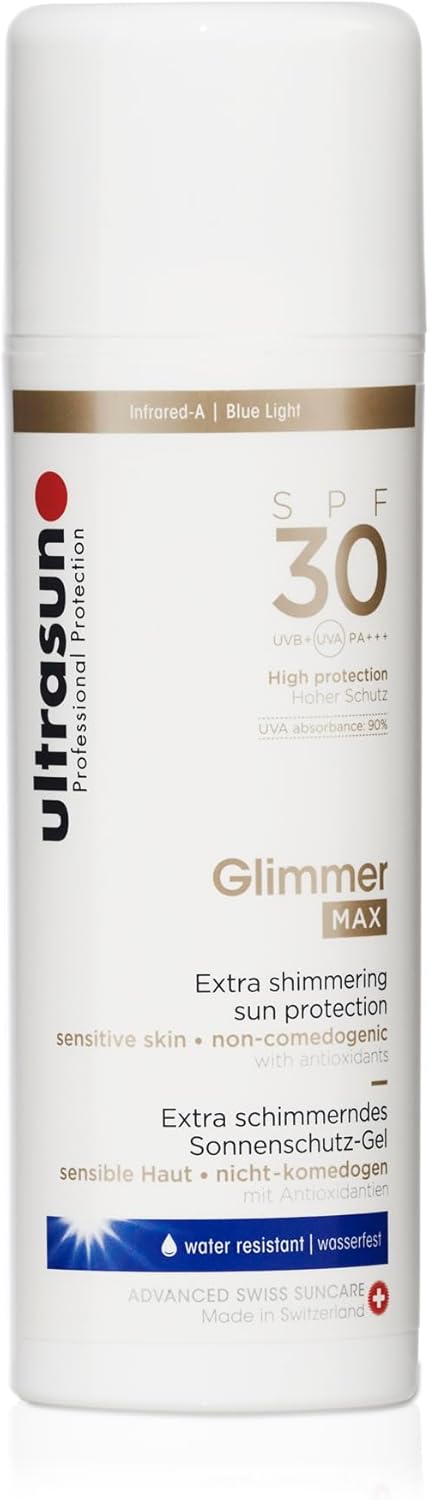 Thumbnail 1 de Ultrasun Glimmer Max SPF30 (150ml) – glowy sun care for normal skin