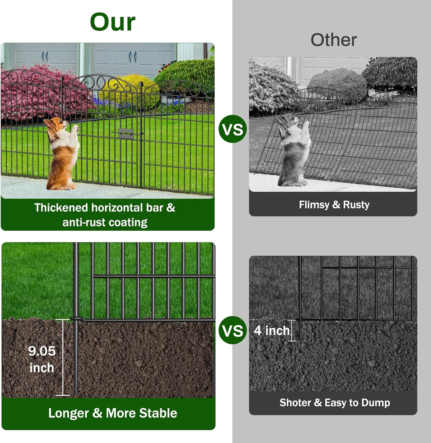 Thumbnail 2 de Bilibompa Garden Fence 12 panels keyword