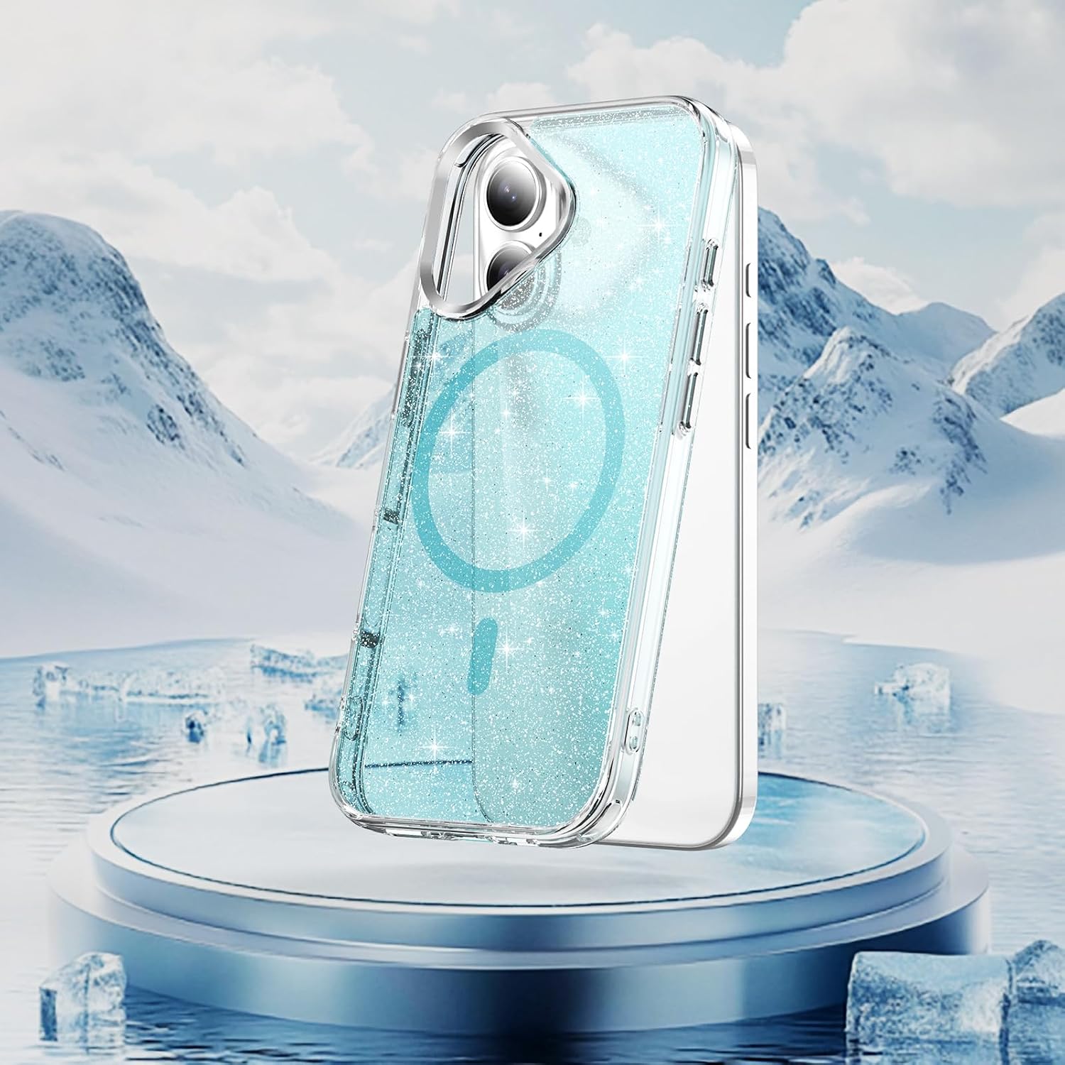 Detalle de Asdsinfor clear phone case for iPhone 17