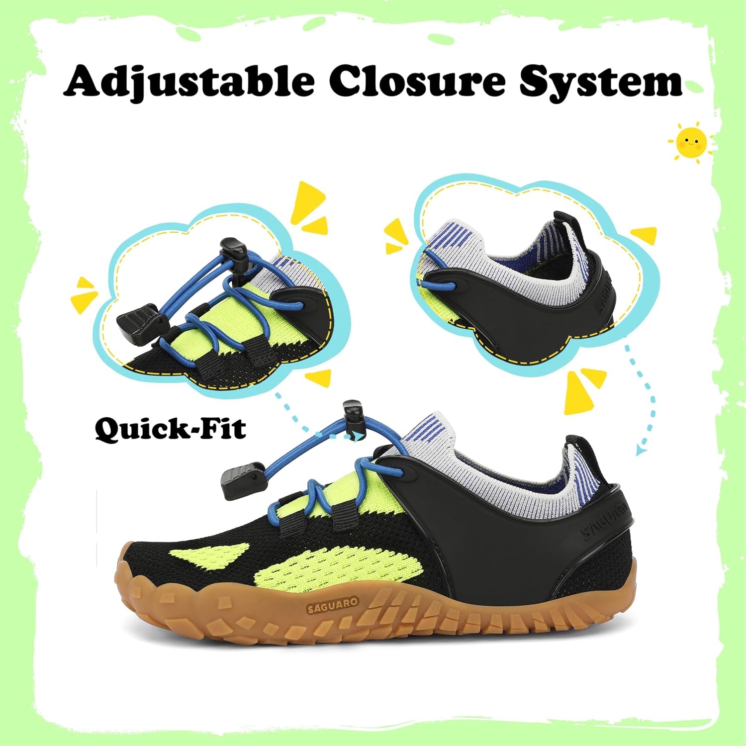 Thumbnail 5 de SAGUARO Barfußschuhe Kinder Größe 24–36