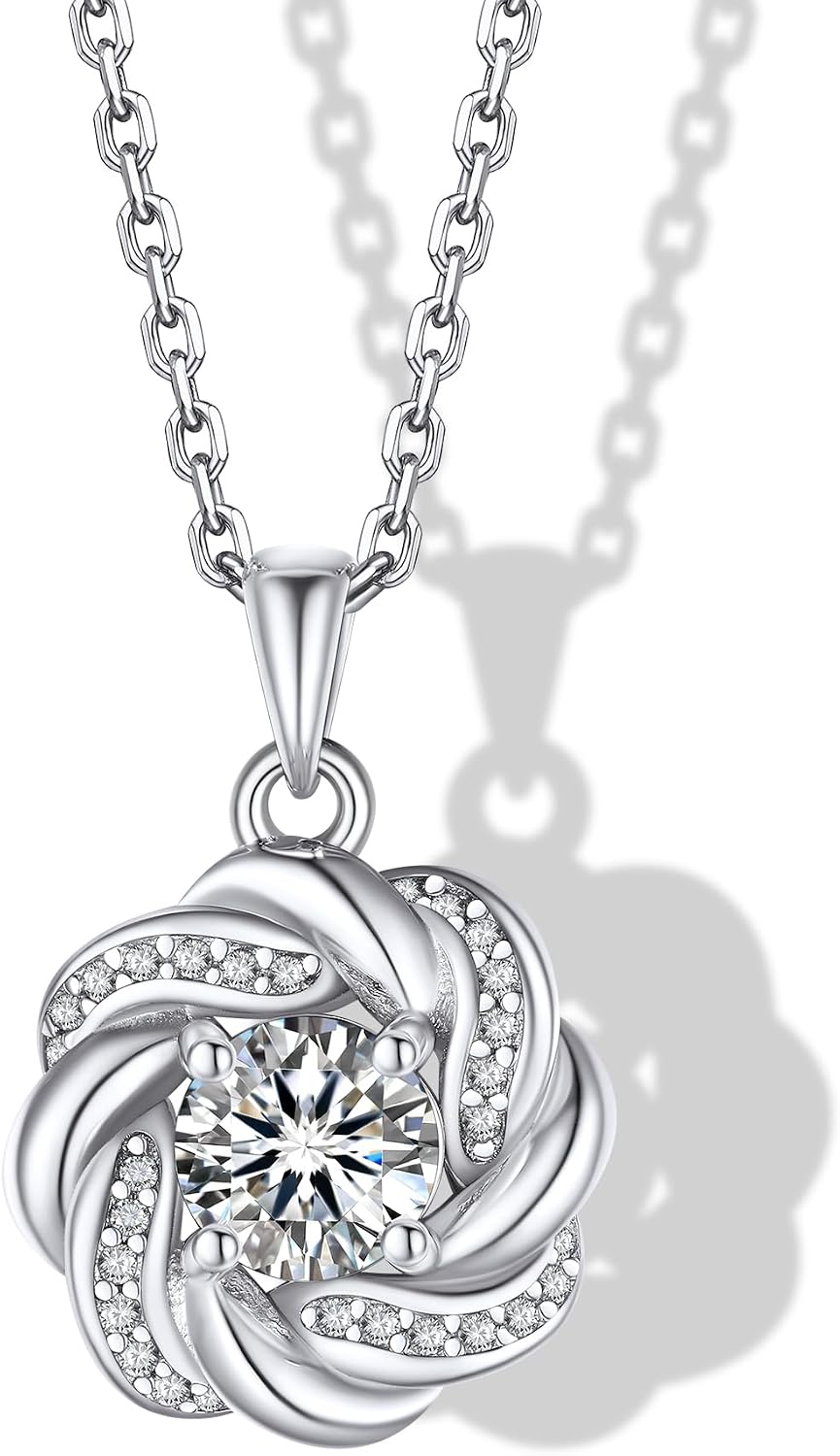 Detalle de MomentWish Collar de Plata 925 1 quilate