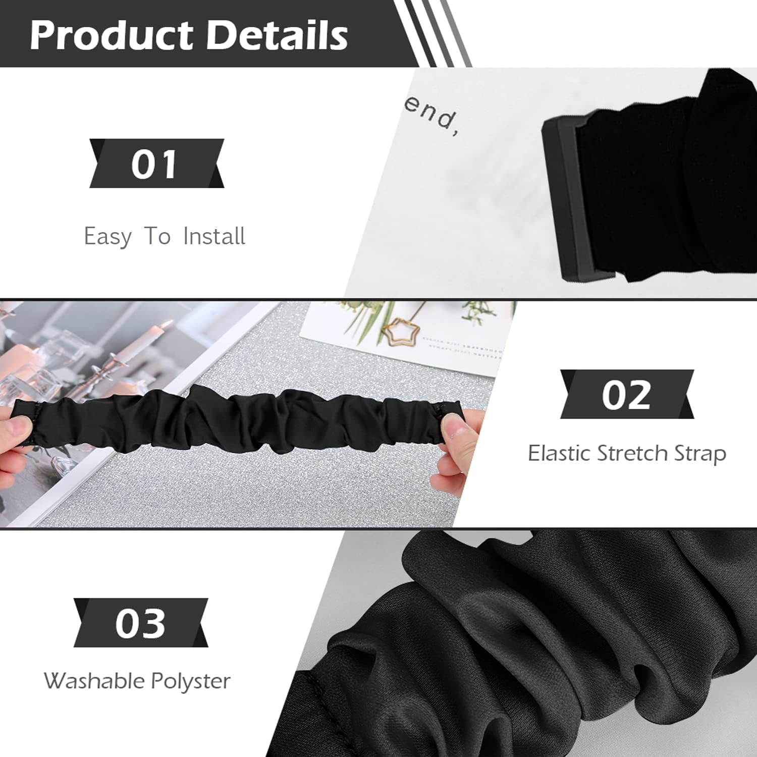 Thumbnail 1 de DKGKOO Scrunchie Strap for Fitbit Versa 4
