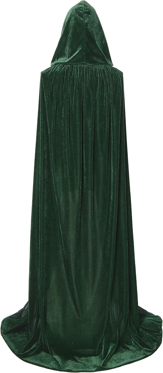 Detalle de Txian Full Length Hooded Velvet Cloak 59