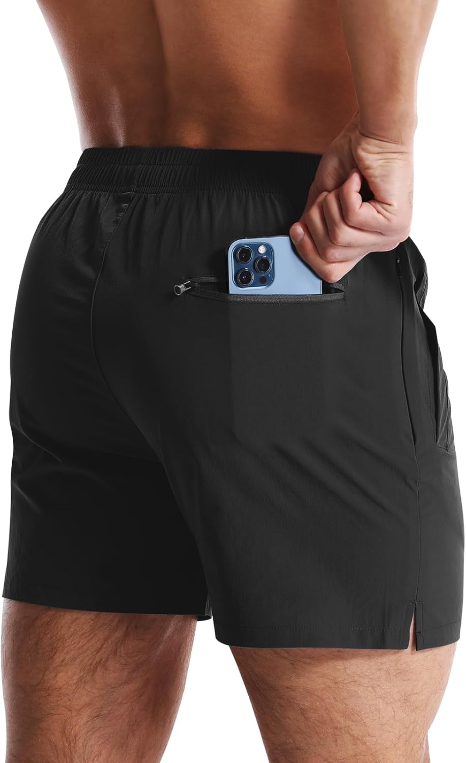 Thumbnail 1 de CANGHPGIN Mens Workout Athletic Shorts (5 inch or 7 inch) with Quick-Dry Fabric and Pockets