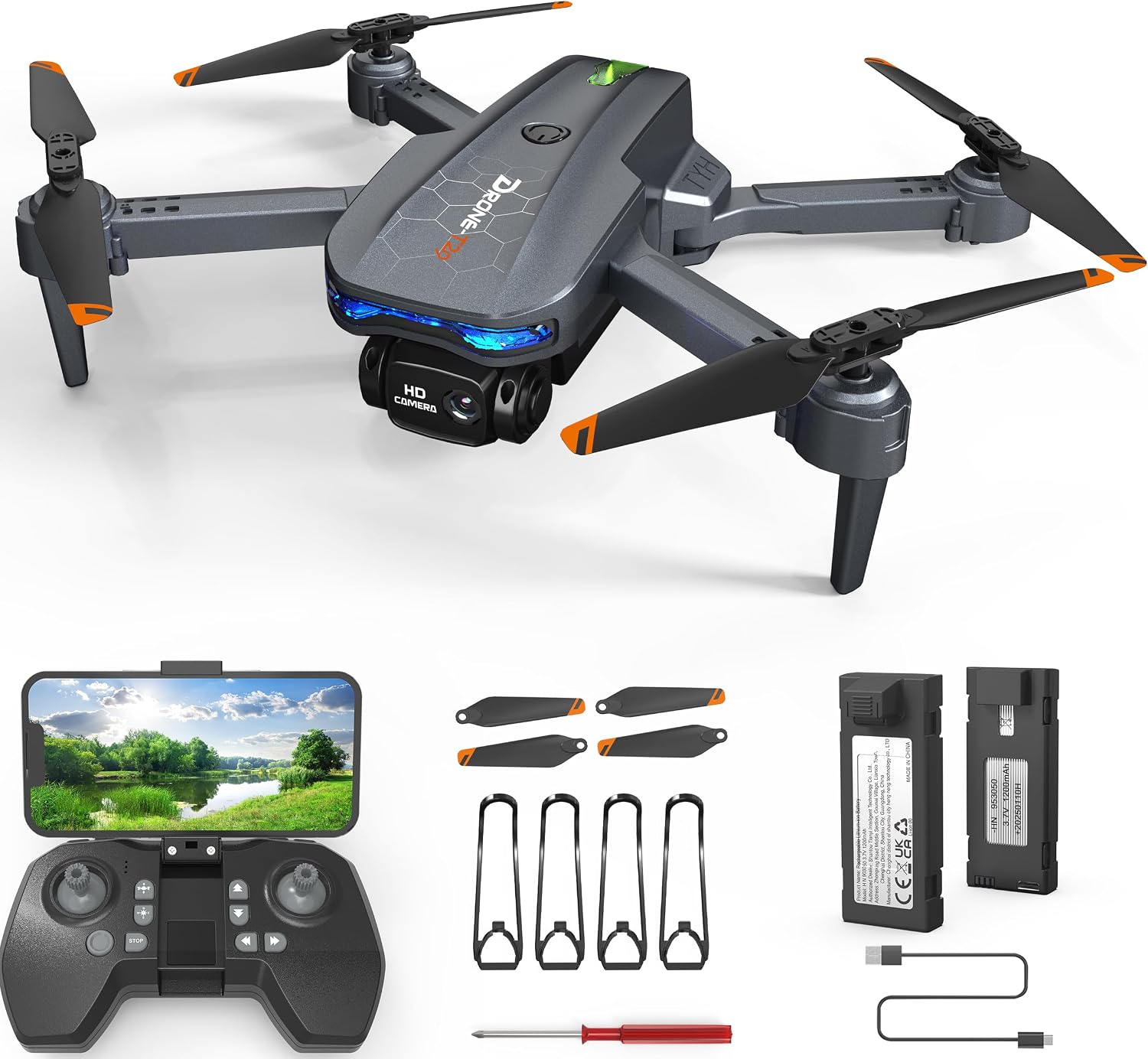 Detalle de FERIETEL T29 C0 Drone 1080P