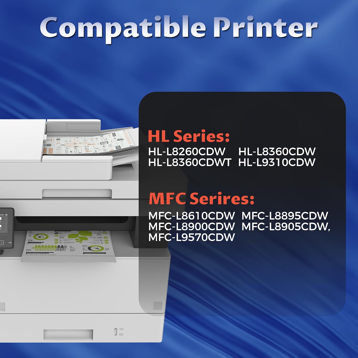 Detalle 2 de Brother TN436 High Yield 4-Pack Toner Cartridges 🖨