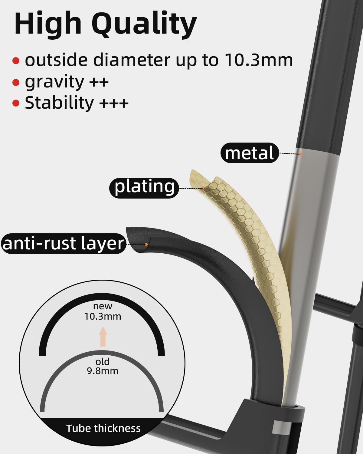 Detalle de Nicpro Folding Easel for Display, 63-Inch Metal Floor Easel Stand – Portable Black Tripod with Carry Bag