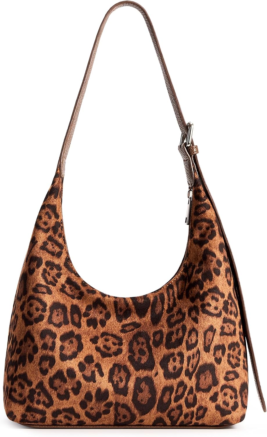 Detalle de KALIDI Vintage Vegan Leather Tote Bag with Zip – Women’s Hobo Work Bag with Adjustable Strap