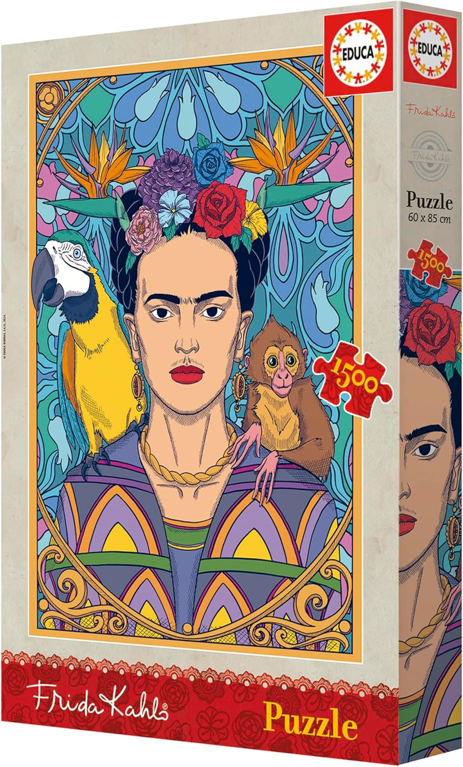 Thumbnail 5 de Educa Frida Kahlo Puzzle 1500 Piezas, Medidas 85x60 cm 🎨