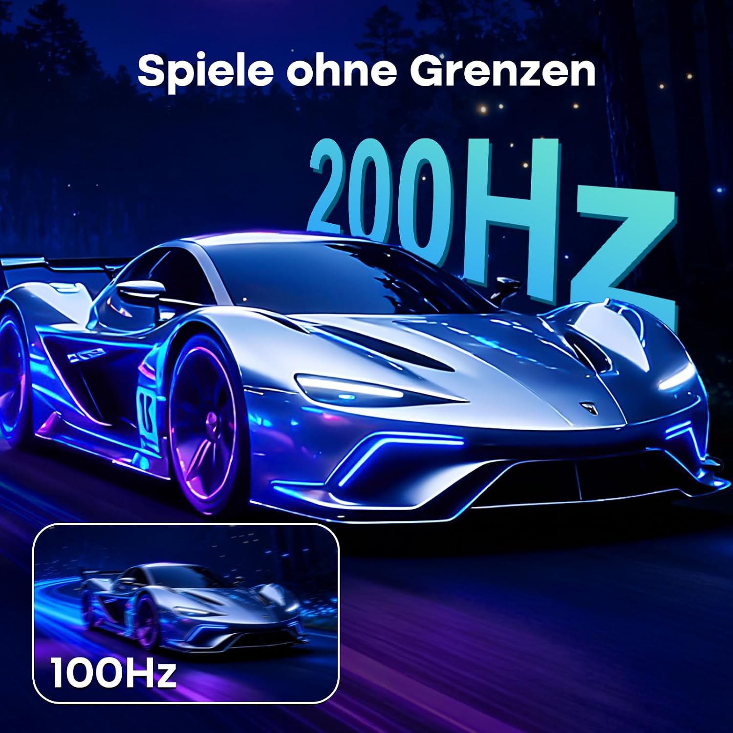 Detalle 2 de Amzfast AMZG27F5Q Gaming Monitor 27 Zoll