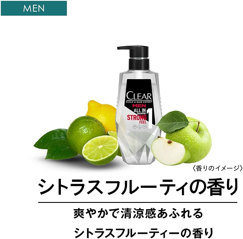 Detalle 2 de CLEAR(クリア)フォーメン オールインワンシャンプー 詰め替え 952g メントール配合