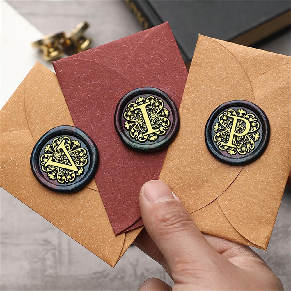 Thumbnail 6 de VSECUON Wax Seal Stamp Brass Head