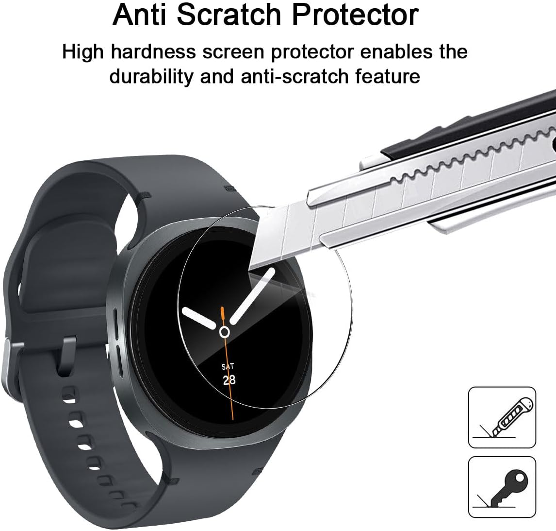 Thumbnail 4 de Mayfun Schutzfolie Galaxy Watch 8 44mm 3er