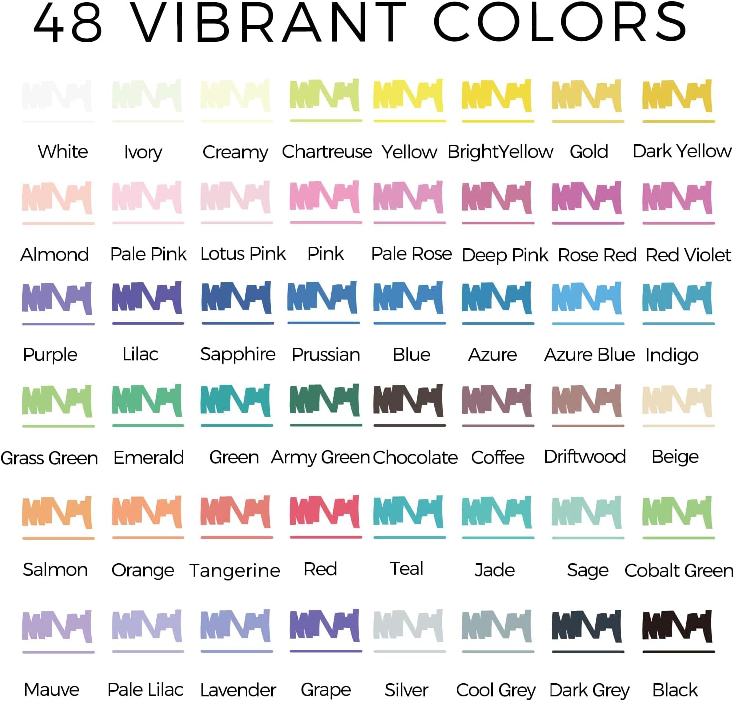 Thumbnail 1 de Artecho Acrylstifte 48 Farben 🖊️