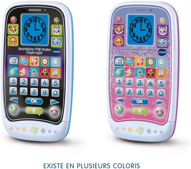 Thumbnail 3 de VTech Smartphone P'tit Genius Magic Light – Téléphone jouet lumineux et éducatif pour enfants de 2 à 6 ans