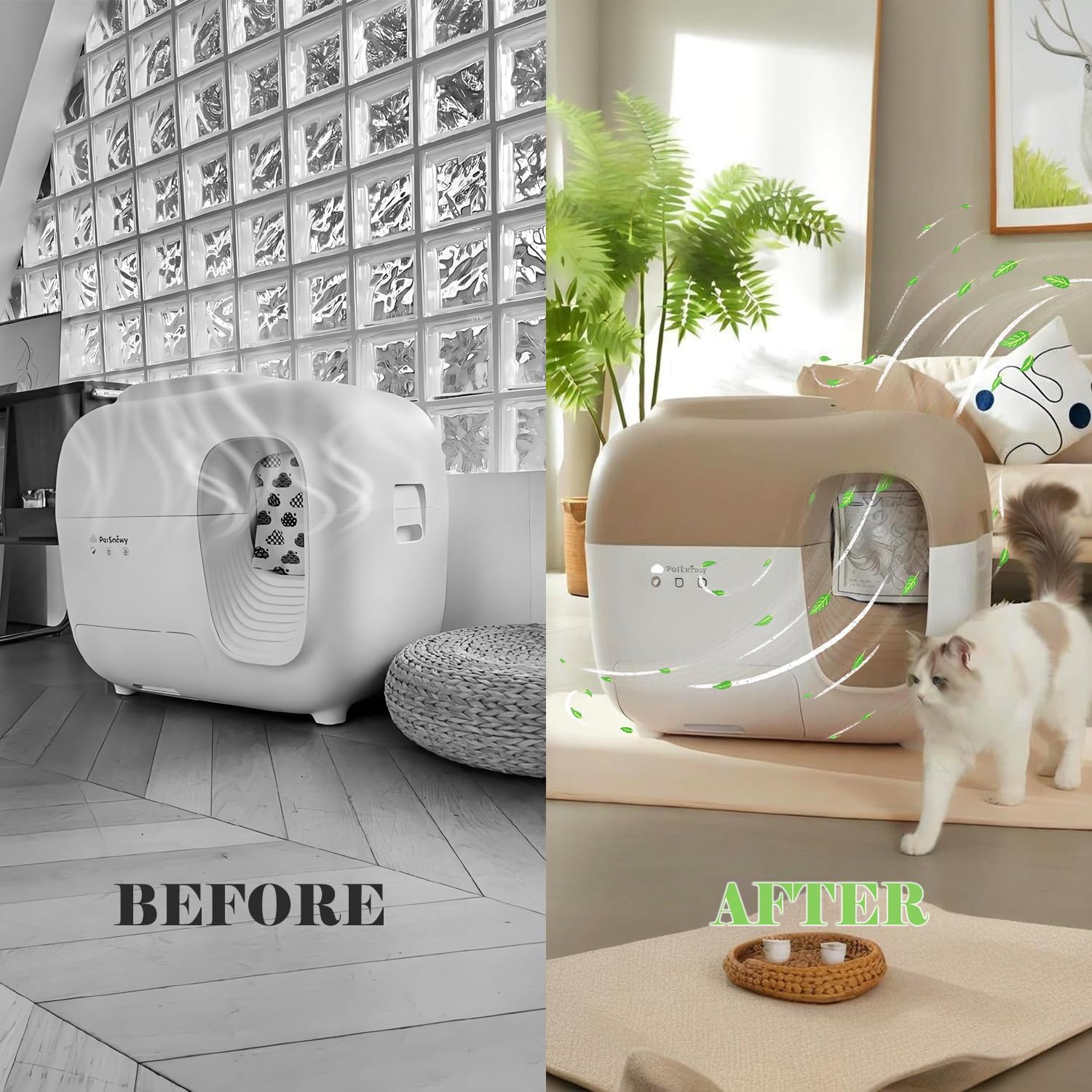 Detalle de Robertet(ロバーテット)PetSnowy Snow+用フレグランスボックス 3個入り 草ザボンの香り