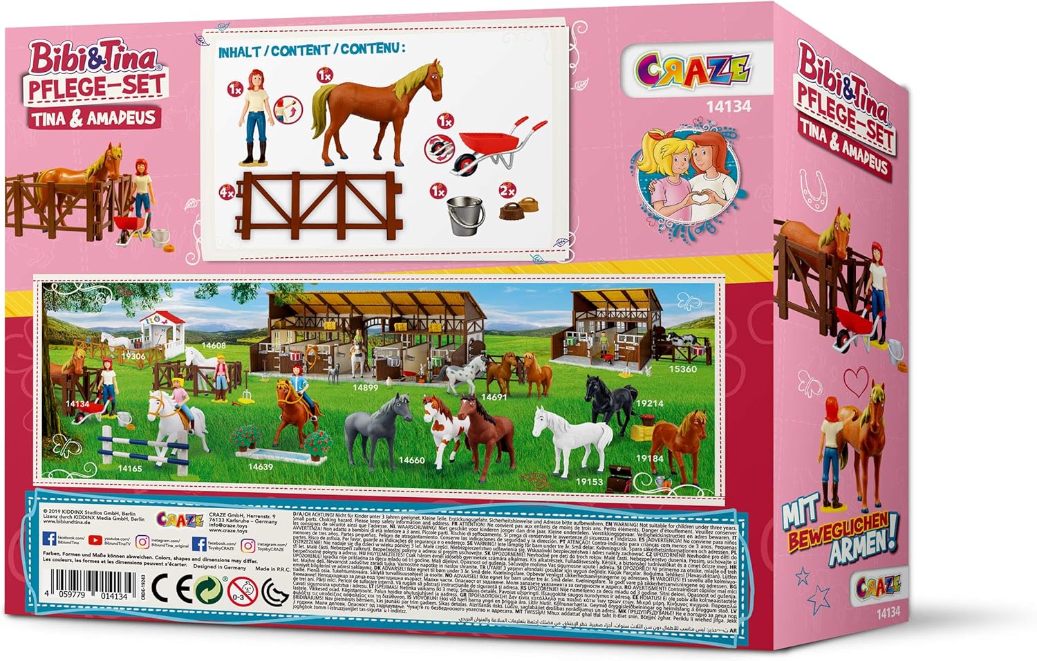 Thumbnail 6 de Craze Blocksberg Cuidado Amadeus: juego de caballos Bibi y Tina