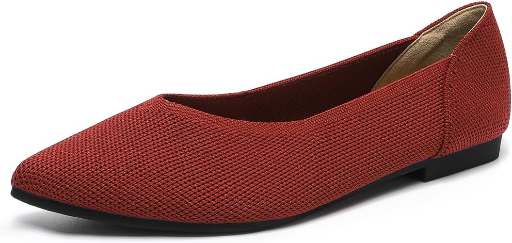 Thumbnail 4 de Semwiss Women's Ballet Flats: Comfortable Leopard Dressy Shoes for Work and Everyday Wear