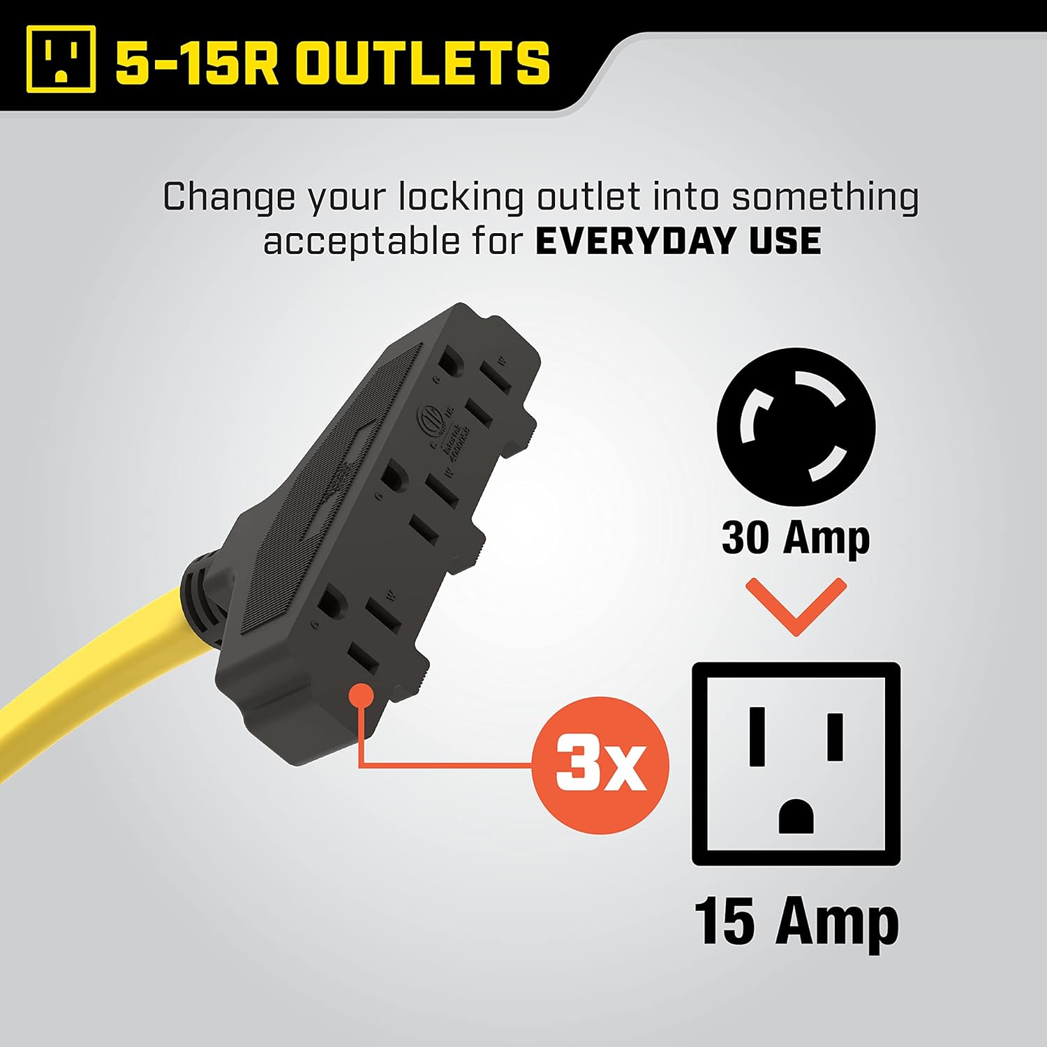 Thumbnail 3 de Champion Power Equipment 25-Foot 30A Generator Extension Cord