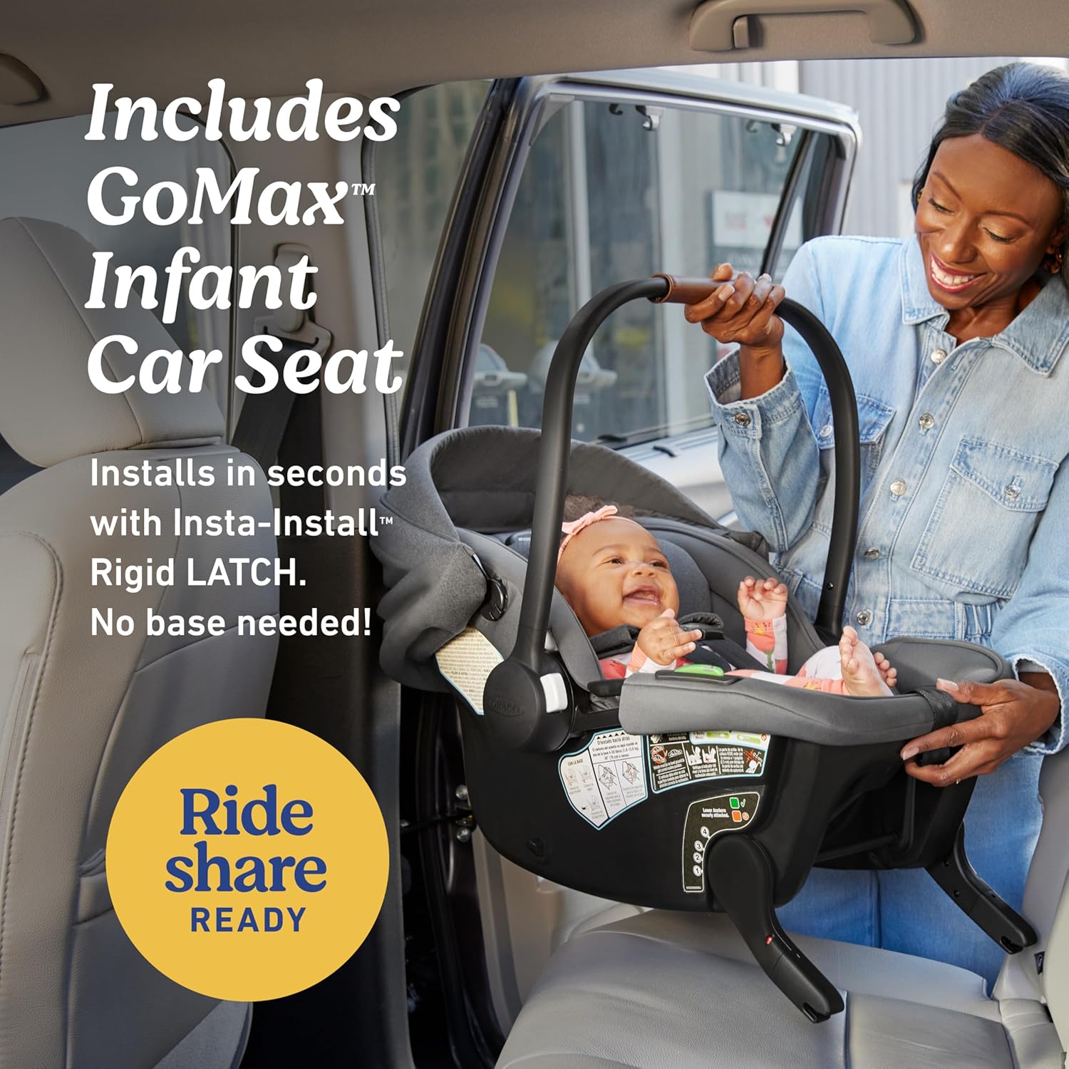 Thumbnail 2 de Graco Gomax Next Gen Travel System: Compact Car Seat Stroller Combo