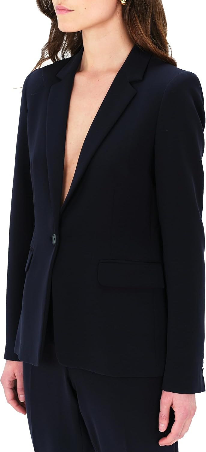 Detalle de CAROLL veste de tailleurs coupe cintrée – élégance intemporelle