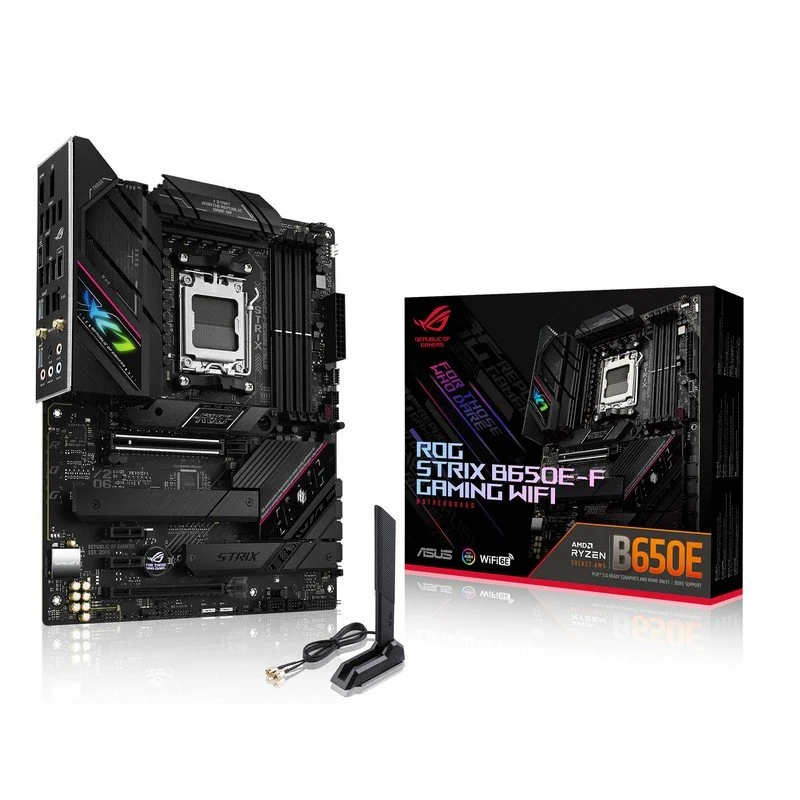 Detalle de ASUS ROG STRIX B650E-F GAMING WIFI placa base