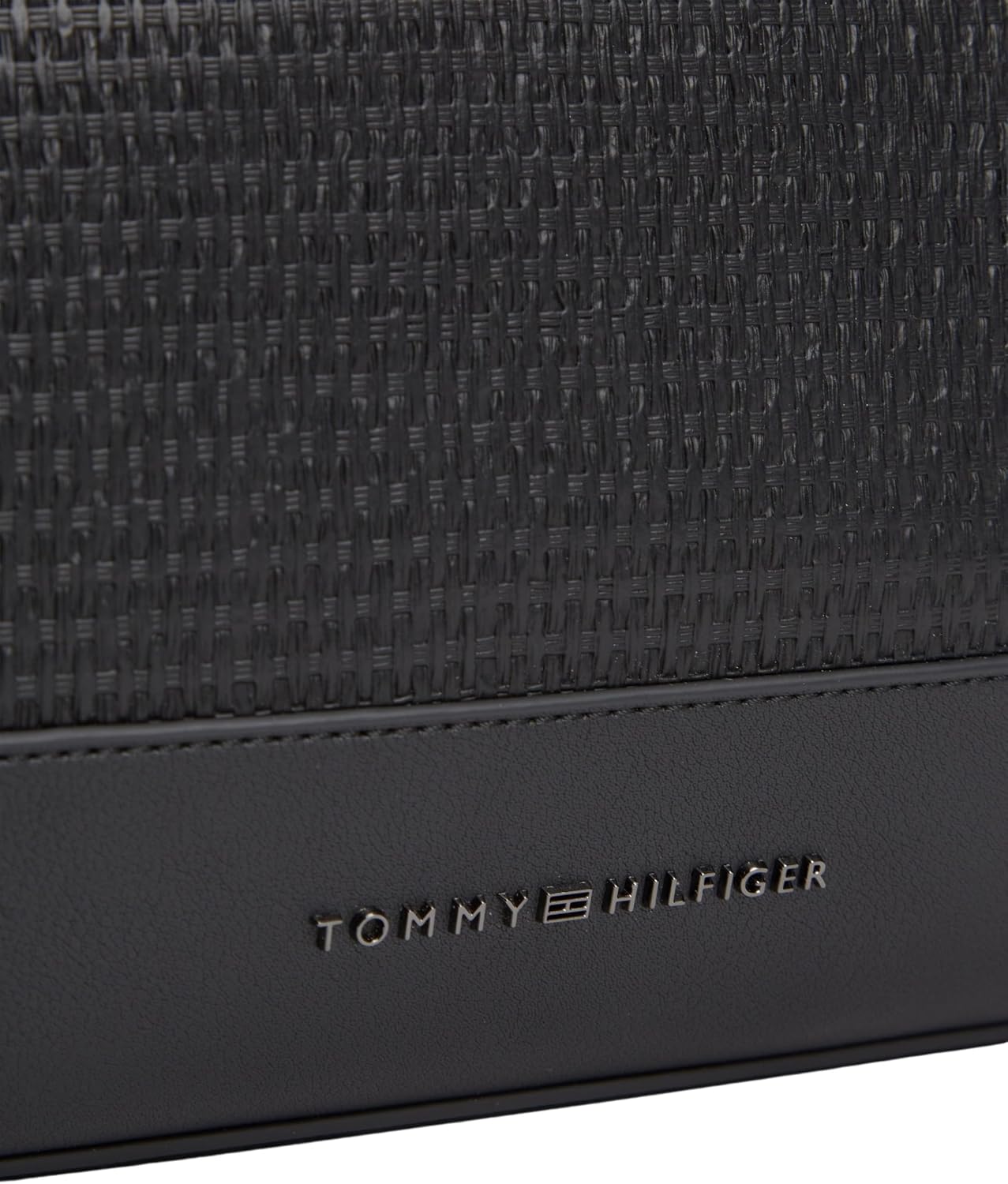 Thumbnail 3 de Tommy Hilfiger Herren Kulturbeutel Woven mit Logo – Schwarz, 21 x 10 x 12,5 cm