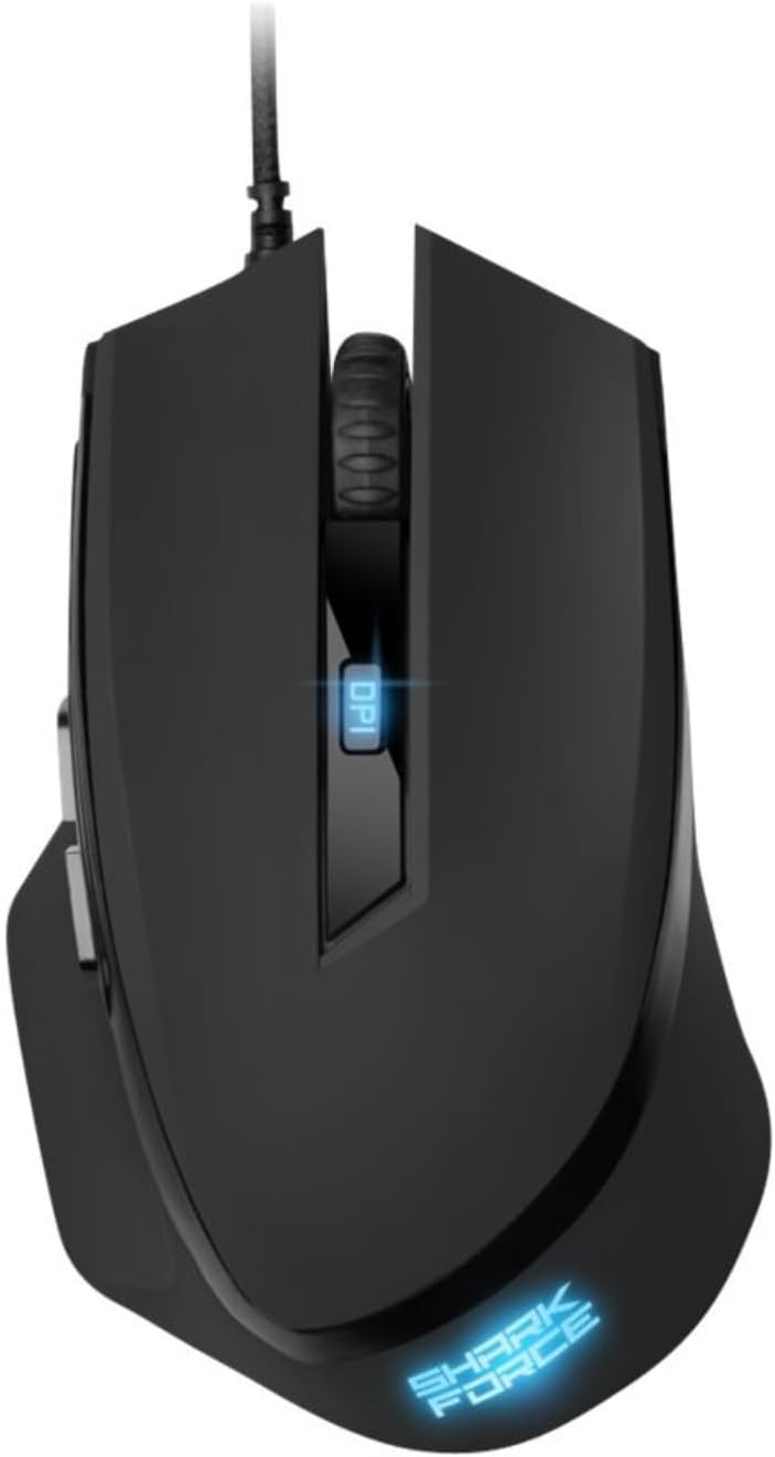Thumbnail 3 de Sharkoon USB Shark Force II Noir : souris gaming ergonomique pour droitiers