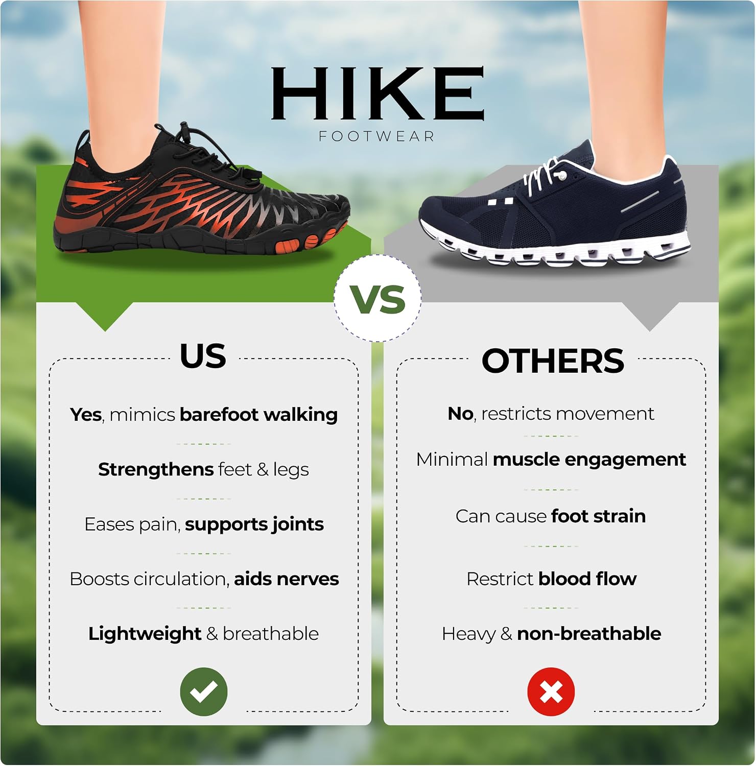 Detalle 2 de Hike Footwear Lazuli Pro barefoot shoes
