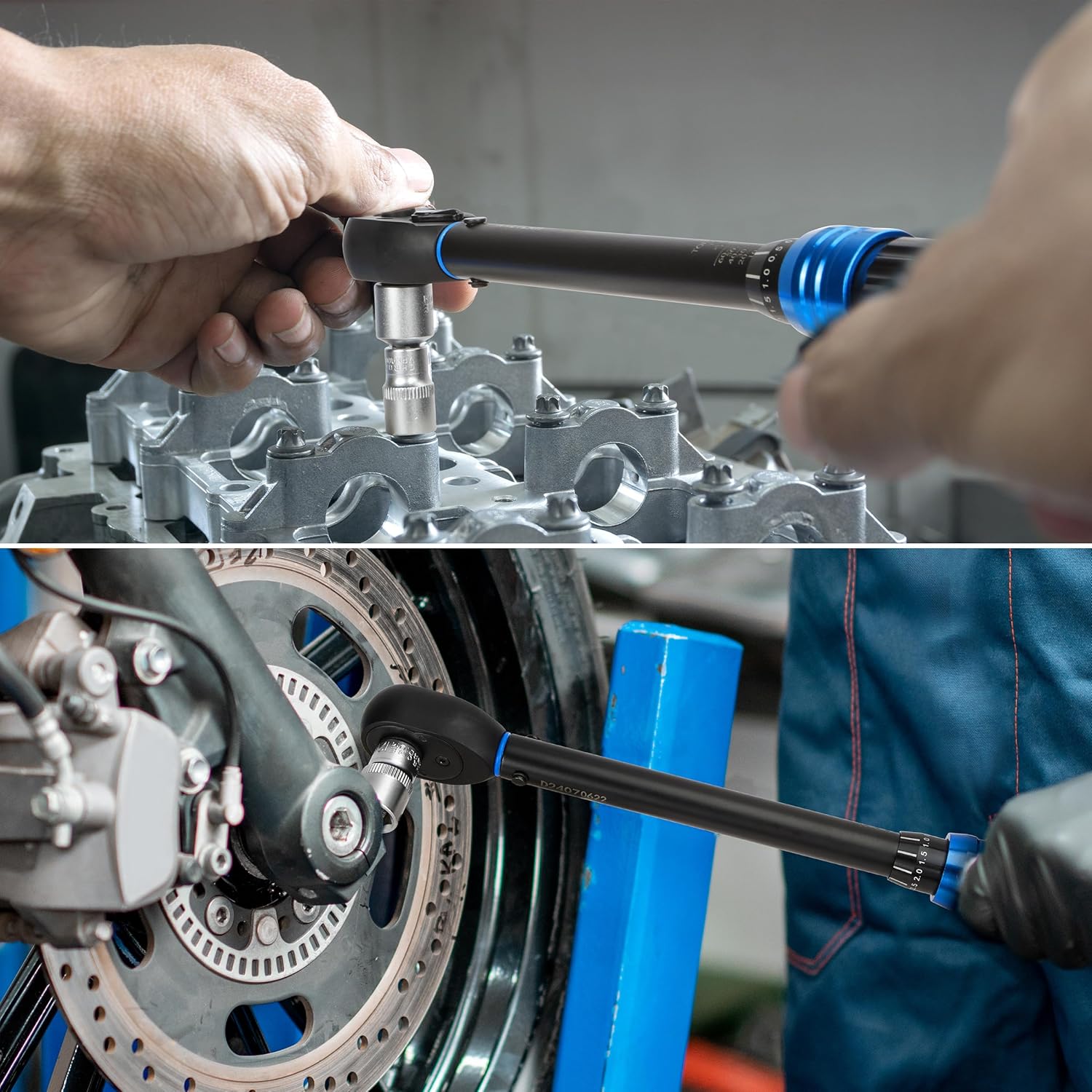 Thumbnail 6 de KRETLAW 3/8" Torque Wrench Set 30PCs