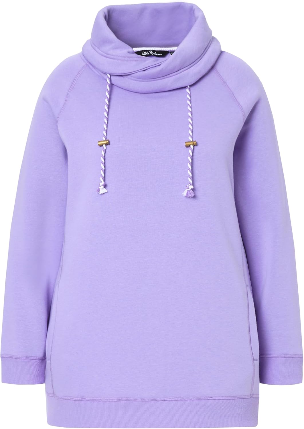 Detalle 2 de Ulla Popken Damen Große Größen Übergrößen Plus Size 7/8-Cargohose, Komfortbund