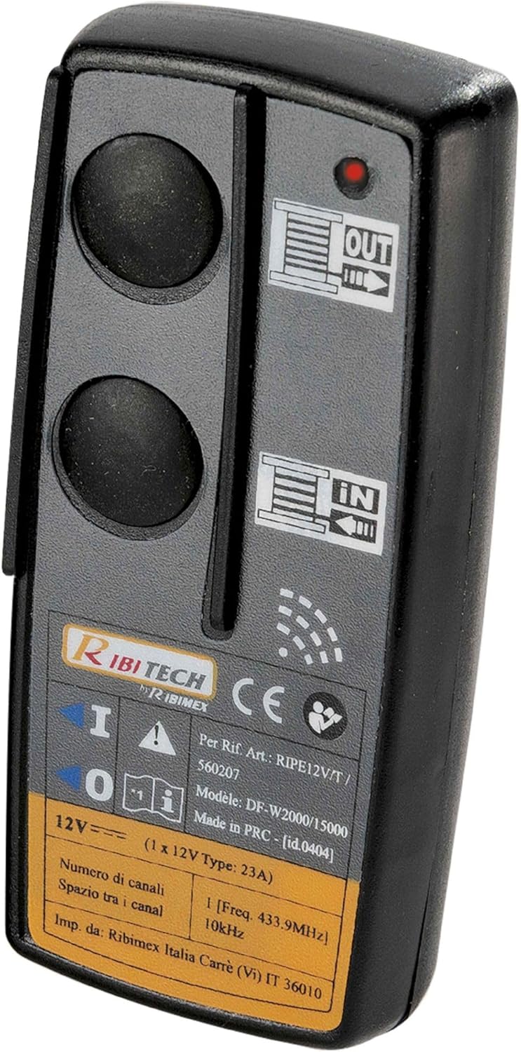 Thumbnail 3 de Ribitech 4277 Seilwinde für Auto – 5 t, 12 V, 300 W, schwarz