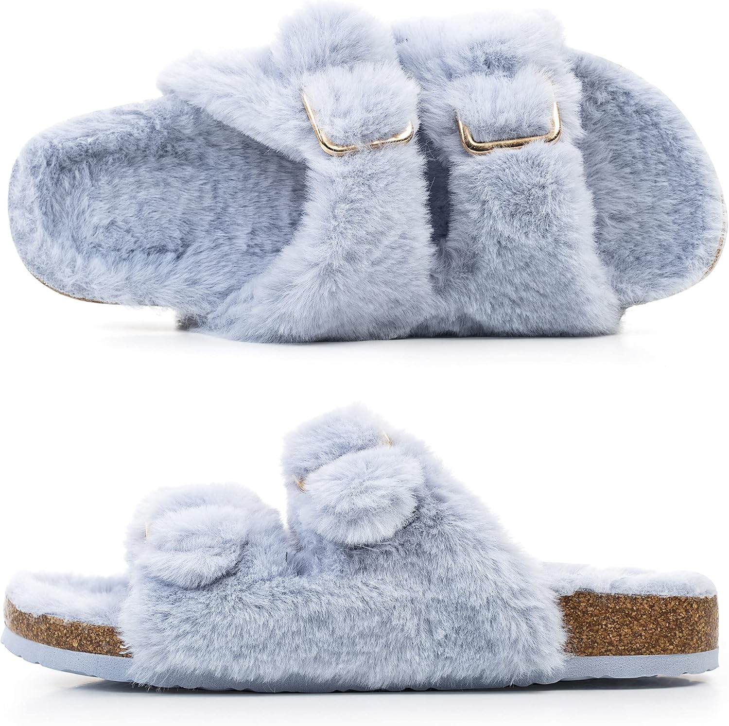 Thumbnail 5 de FITORY Womens Open Toe Slipper Size 6-11