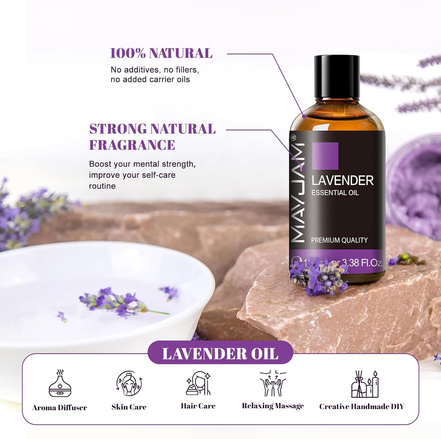 Detalle 2 de MAYJAM Aceite de Lavanda 100ML