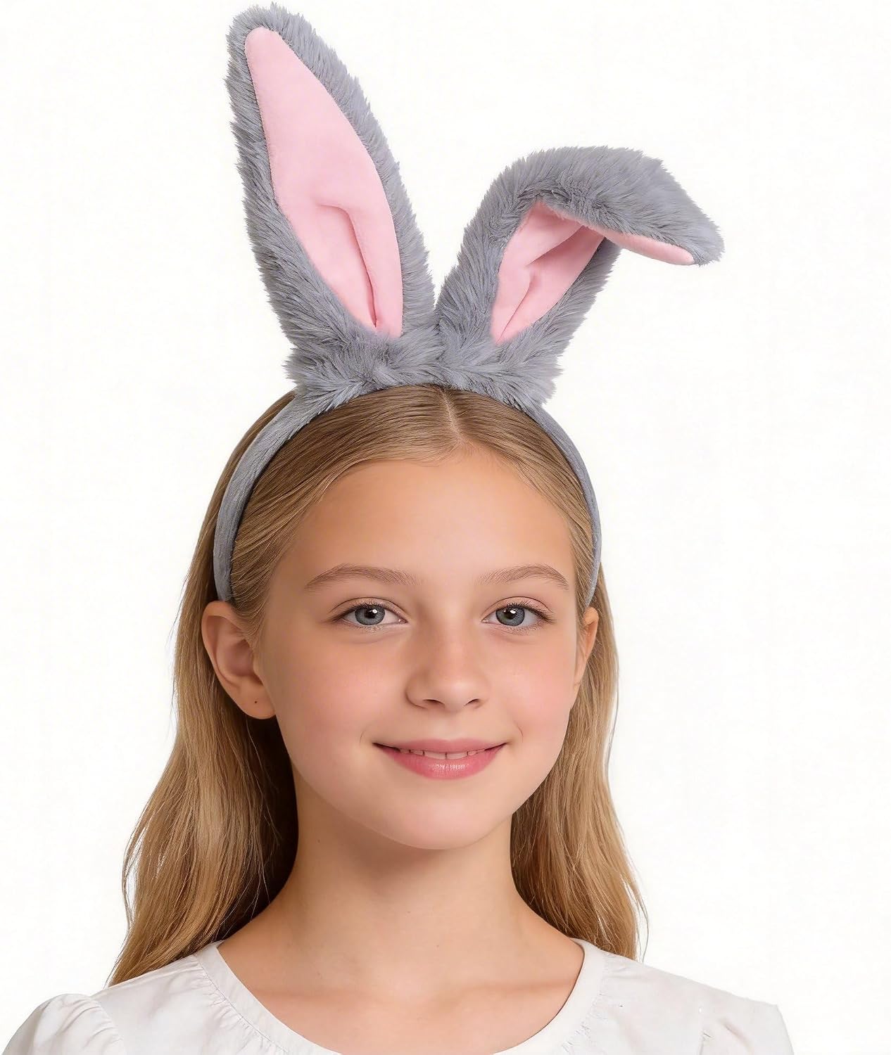 Thumbnail 6 de CaeyBrye Bunny Ears Headband Set Gray