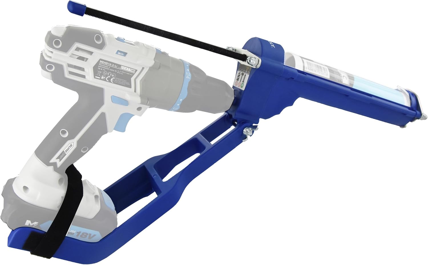 Detalle de TIVOLY T-Gun F300 Cartridge Gun for Ø1.96" Cartridges – Flexible, Drills & Screws Ready