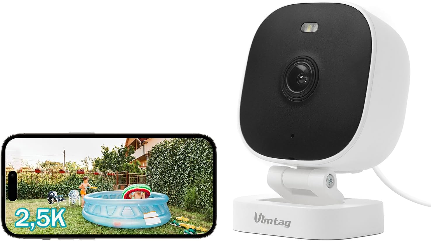Detalle de VIM TAG 2,5K Telecamera Wi‑Fi 2.5K