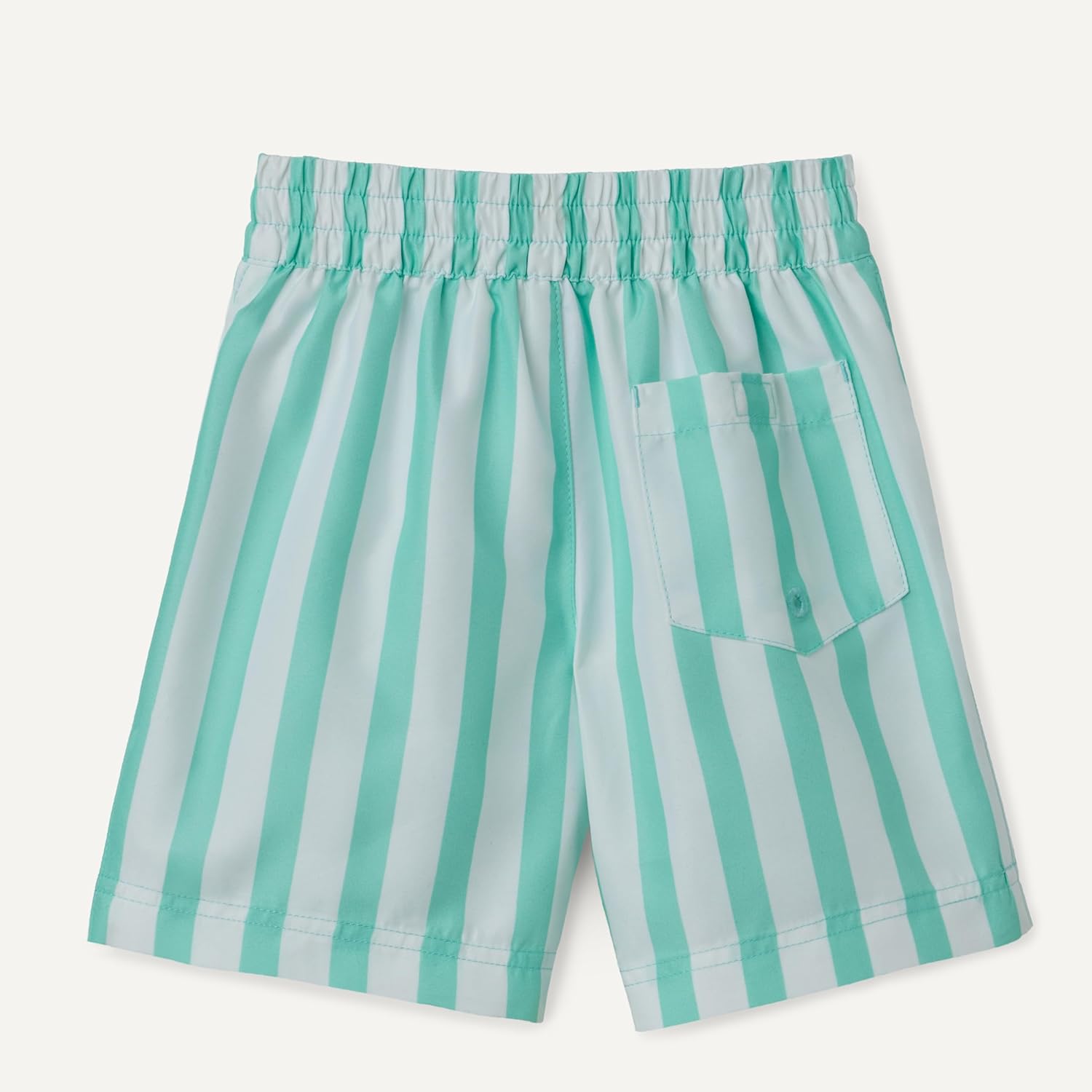 Detalle de Amazon Essentials Boy's Quick Dry Swimming Board Shorts – Regular Fit with Mesh Liner