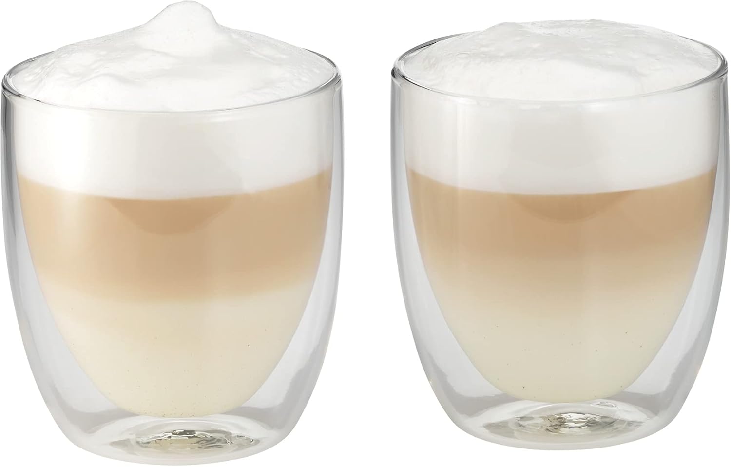Thumbnail 6 de WMF Kult doppelwandige Cappuccino Gläser Set 6-teilig – 250 ml, schwebender Effekt, Thermogläser