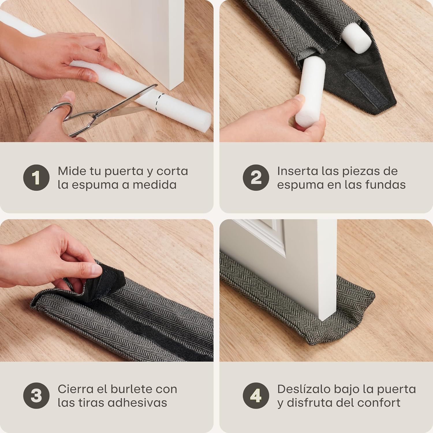 Detalle 2 de Praknu Burlete protector 70–100 cm