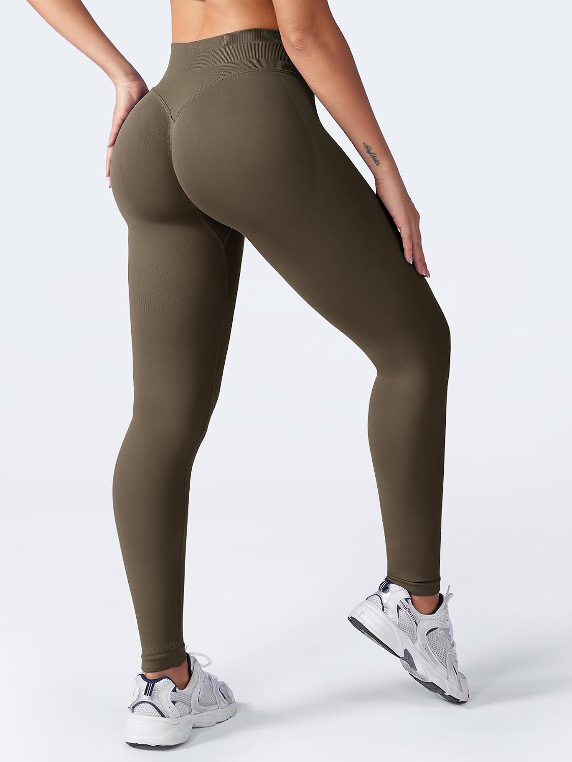 Detalle de VOYJOY Workout Leggings with 25.6-Inch Inseam