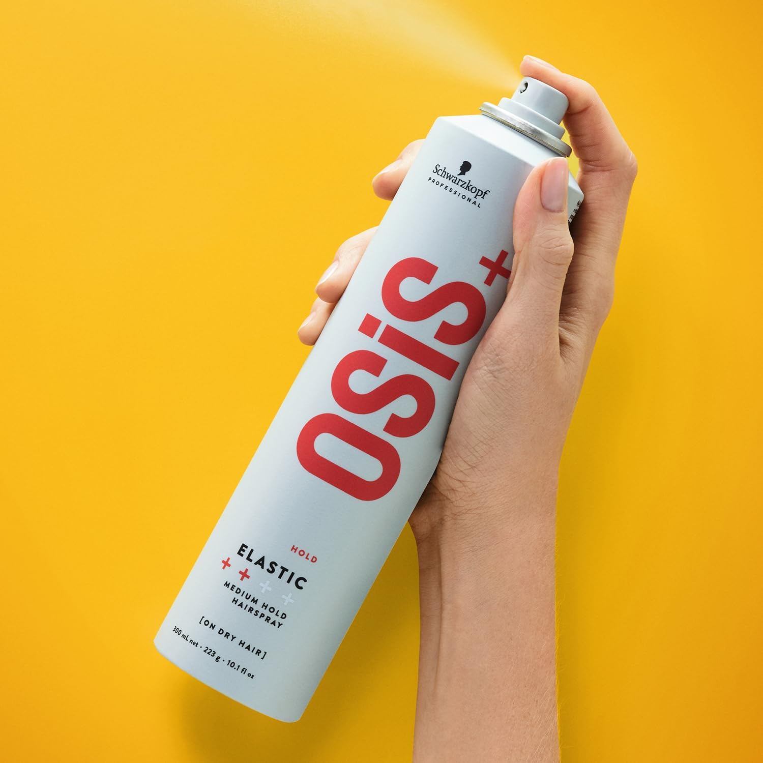 Thumbnail 4 de Schwarzkopf Professional OSiS Elastic Hairspray: Layerable Hold for Brushable Styling