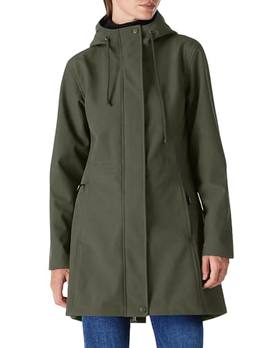 Detalle 2 de Outdoor Ventures Women's Waterproof Softshell Jacket Long Hooded Windbreaker