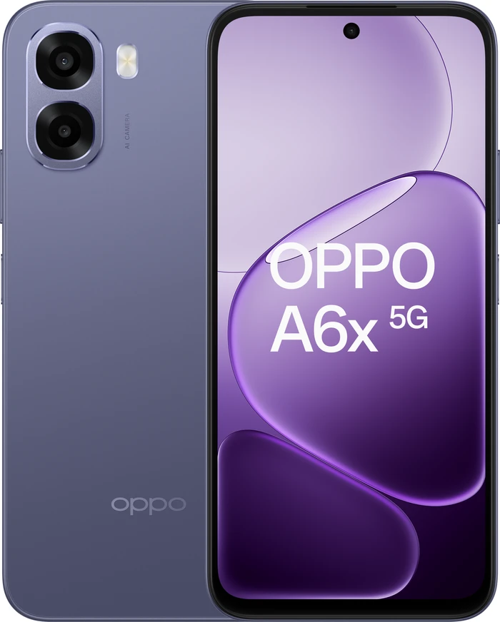 Thumbnail 6 de OPPO A6x 128 GB Lila 5G (6.100-mAh-Akku, 6,75" HD-Display)