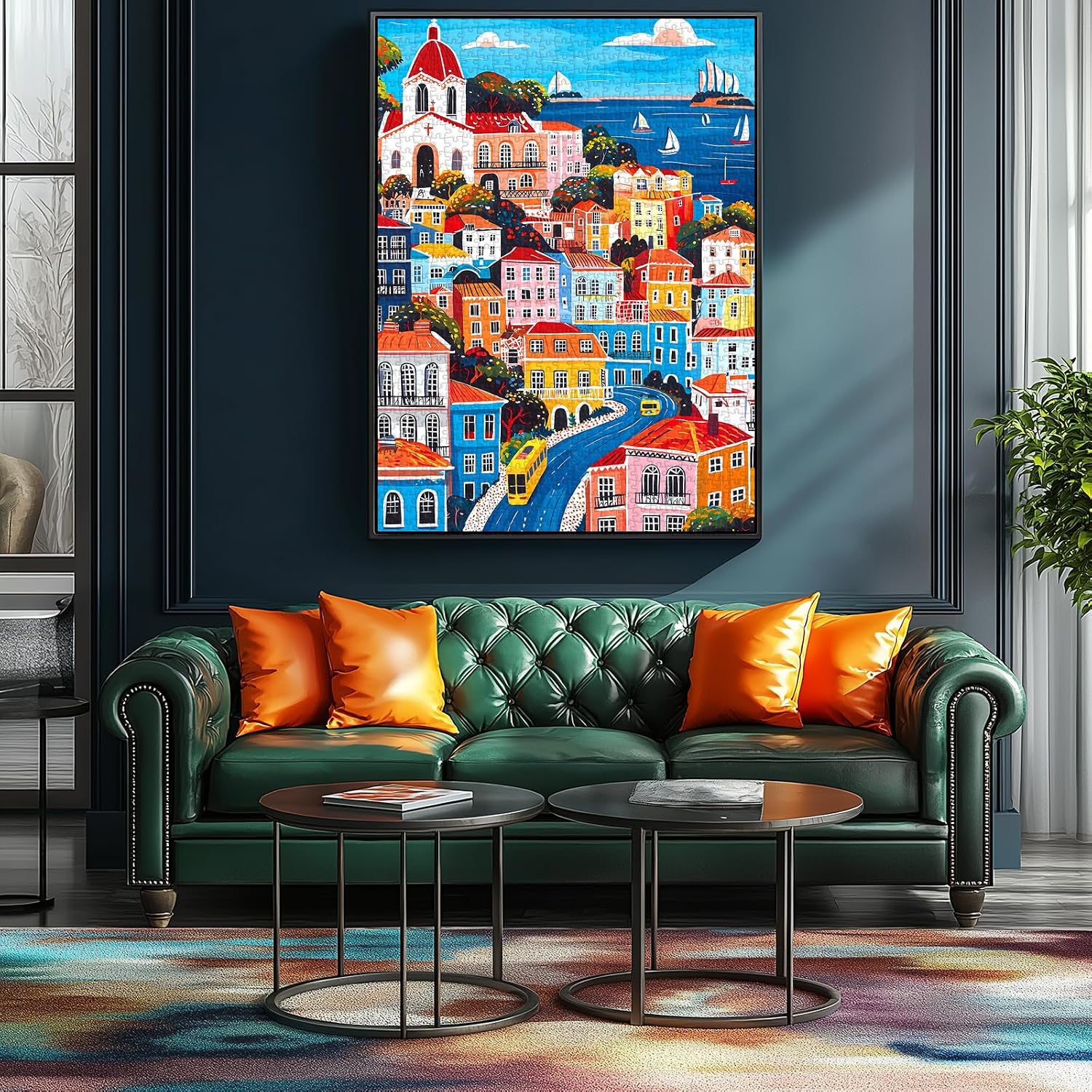 Thumbnail 6 de Lisbon Cityscape 500-Piece Puzzle