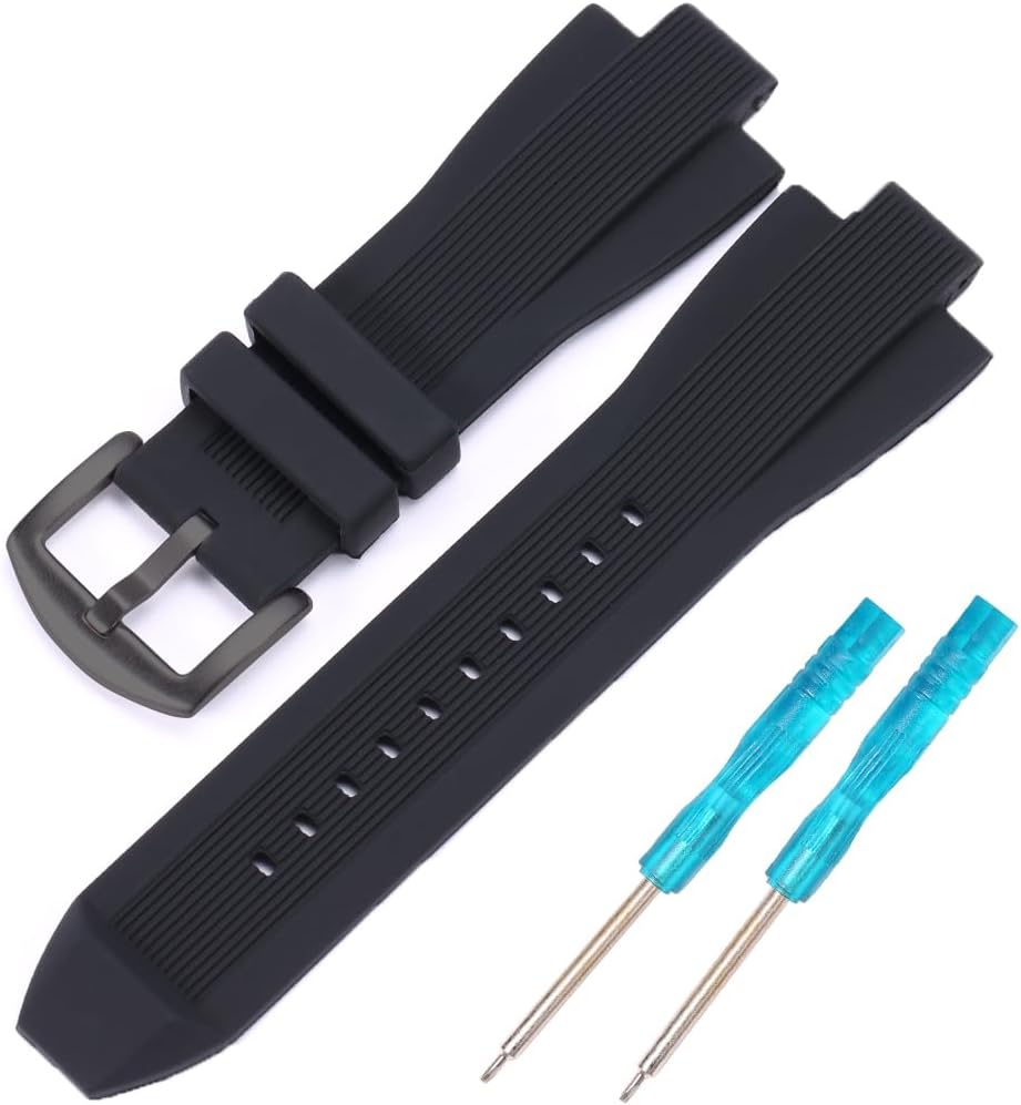 Thumbnail 4 de Michael Kors MK8383 silicone watch strap 13x29mm