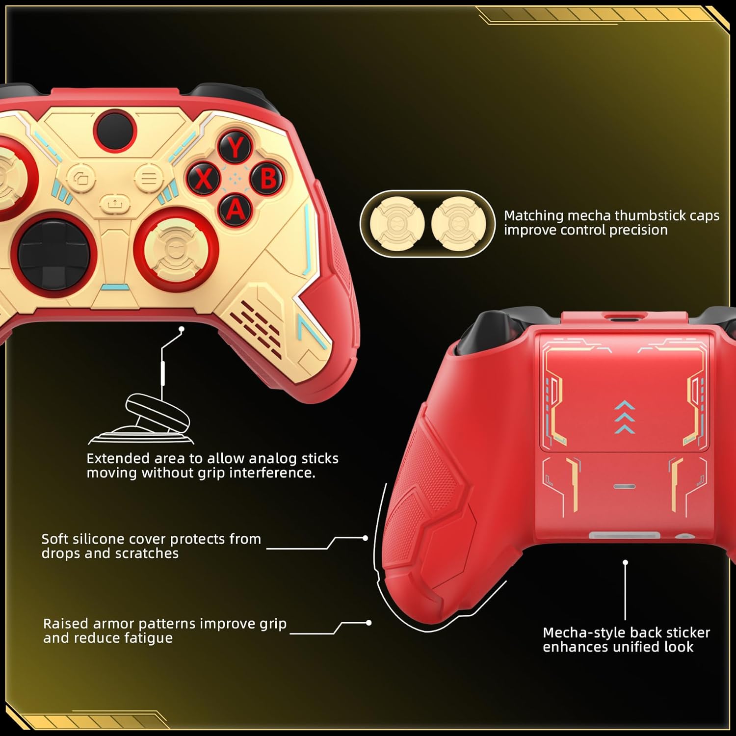 Thumbnail 5 de Playvital Xbox controller skin, grip