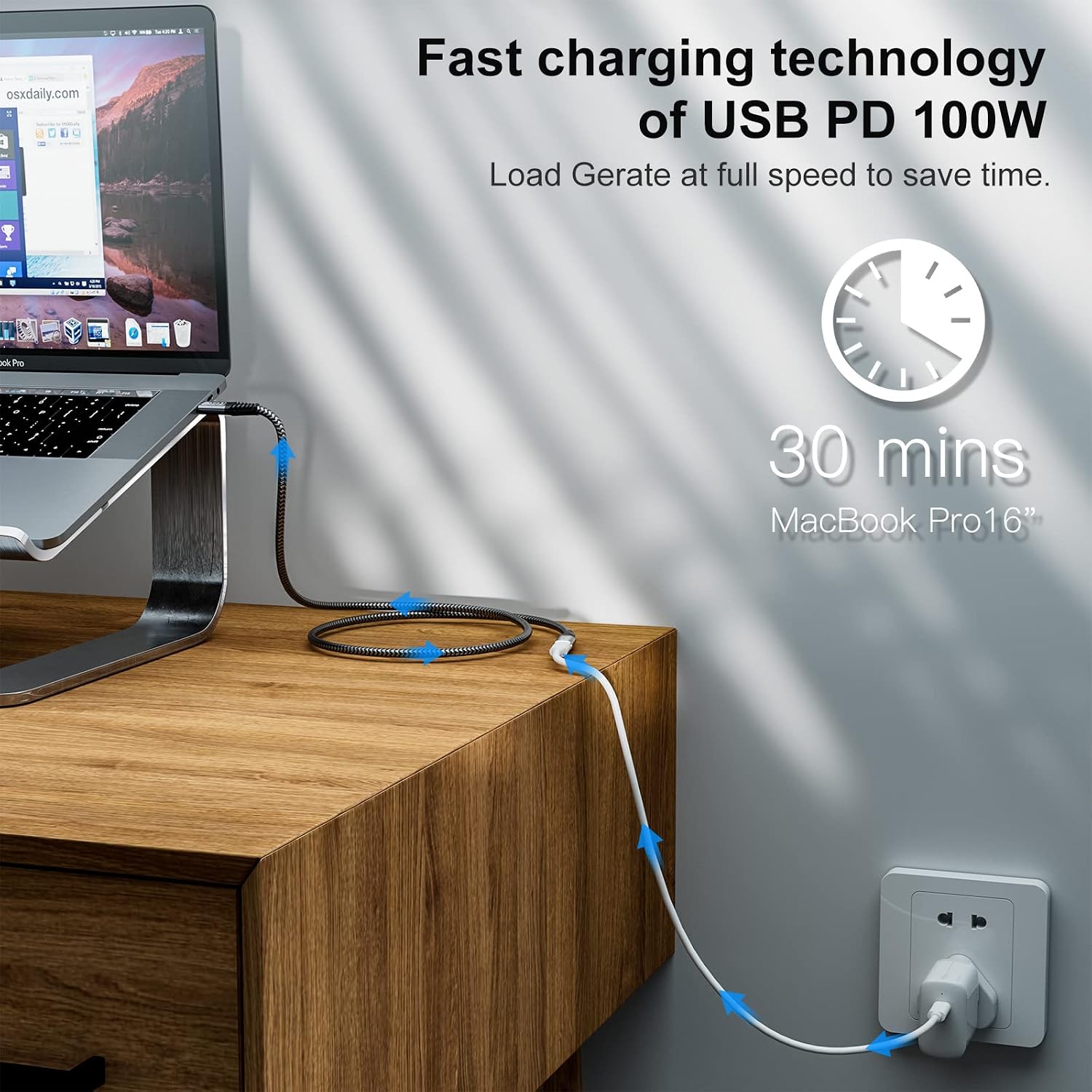 Thumbnail 3 de CAKOBLE Verlängerungskabel 2 m USB‑C 🔌